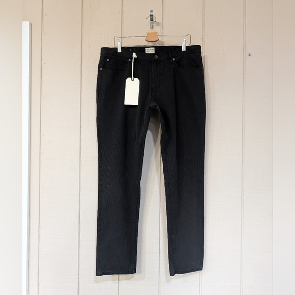 Todd Snyder 5‎ Pocket Bedford Cord Black Mens 36/32 Slim Stretch